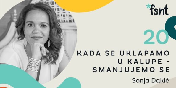 Podcast: Fusnota 20 |Sonja Dakić – grafička dizajnerka, eko preduzetnica, biznis konsultantkinja i mentorka